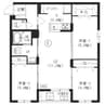 札幌市営地下鉄南北線/北２４条駅 徒歩9分 4階 建築中 3LDKの間取り