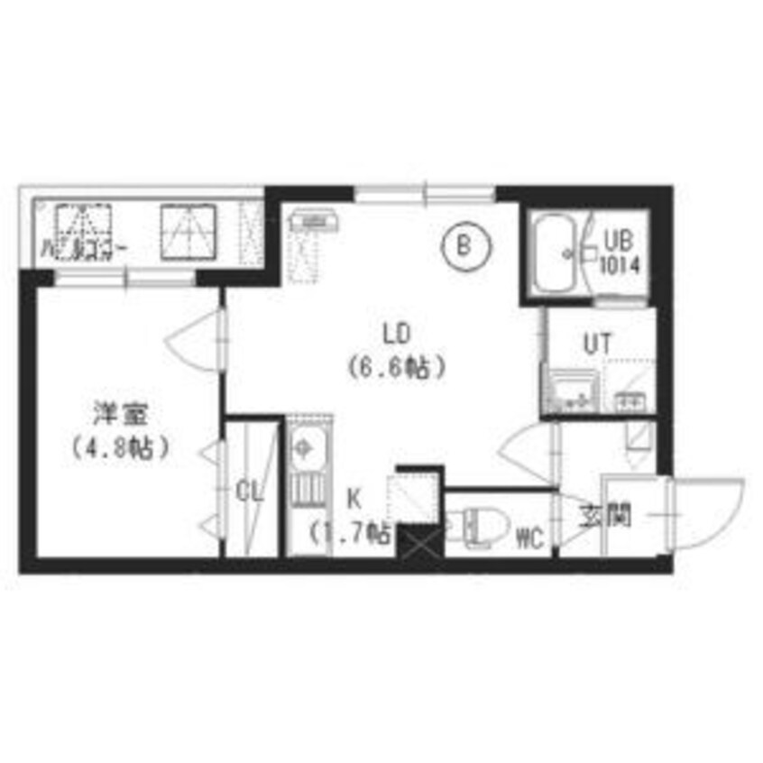 間取図 札幌市営地下鉄南北線/北２４条駅 徒歩9分 2階 建築中