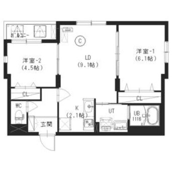 間取図 新築）インフィニティN22E1