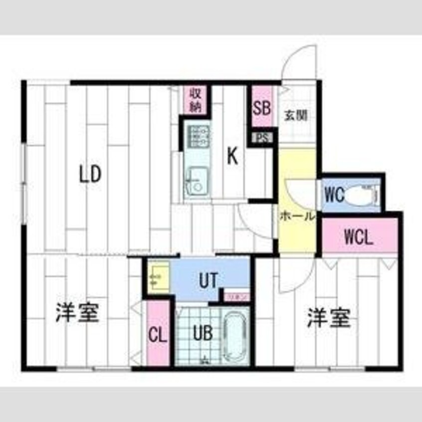 間取図 札幌市電<札幌市交通局>/西１５丁目駅 徒歩4分 3階 築1年