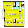 札幌市営地下鉄東豊線/元町駅 徒歩27分 3階 築7年 3LDKの間取り