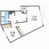 札幌市営地下鉄東豊線/東区役所前駅 徒歩7分 2階 築27年 1LDKの間取り