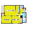 札幌市営地下鉄東豊線/環状通東駅 徒歩18分 1階 築31年 2LDKの間取り