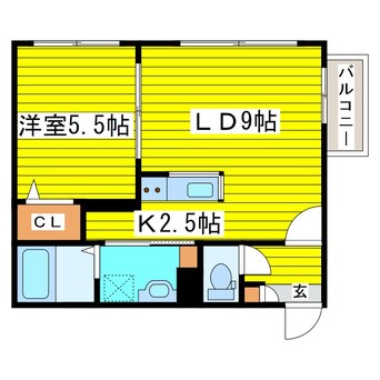 間取図 ジェラート