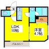 札幌市営地下鉄東豊線/北１３条東駅 徒歩9分 2階 築4年 1LDKの間取り