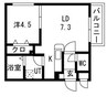 札幌市営地下鉄東豊線/元町駅 徒歩9分 2階 1年未満 1LDKの間取り