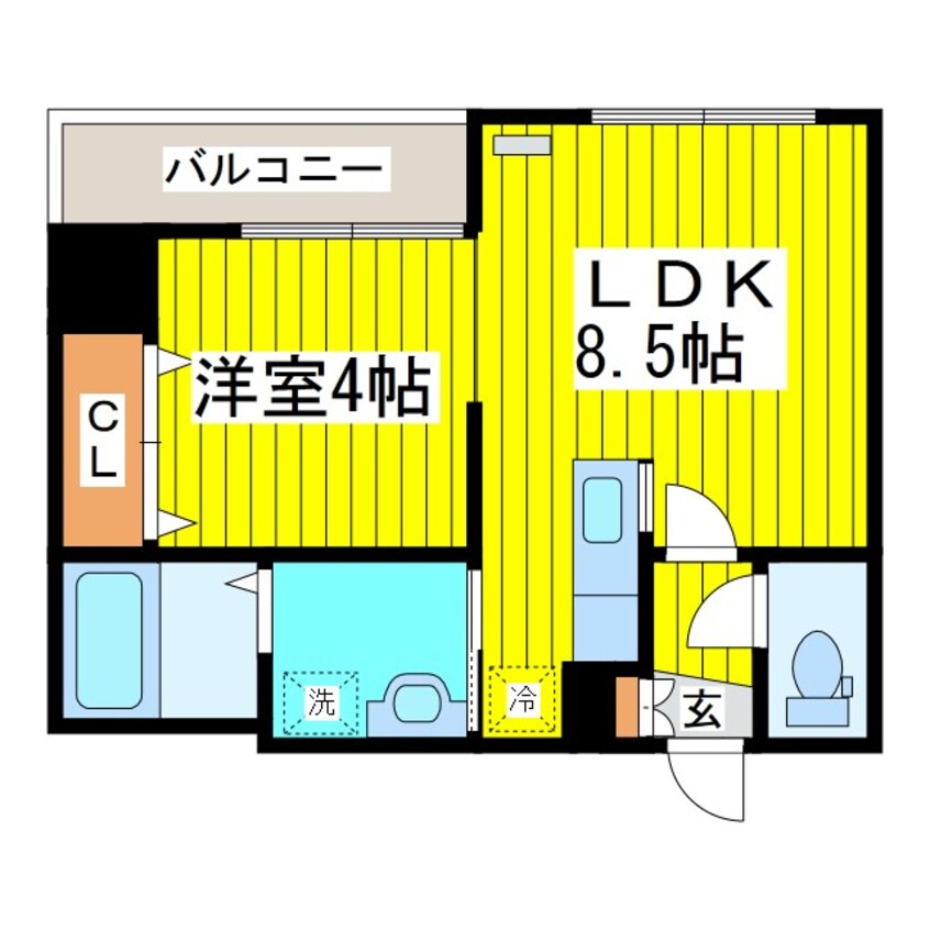 間取図 レジデンスタワー札幌