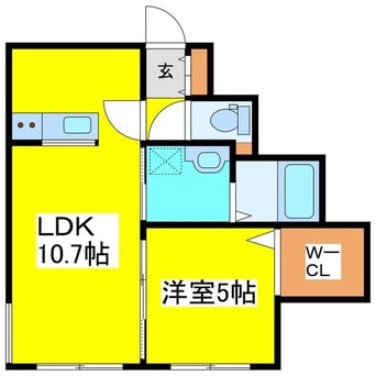 間取図 MTガーデンEastIII