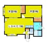 札幌市営地下鉄東豊線/元町駅 徒歩10分 1階 築26年 2LDKの間取り