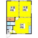 元町ホワイトハイツの間取図