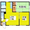 札幌市営地下鉄東豊線/元町駅 徒歩13分 2階 築36年 2LDKの間取り