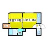 札幌市営地下鉄東豊線/新道東駅 徒歩9分 3階 築19年 1DKの間取り