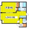 札幌市営地下鉄東豊線/東区役所前駅 徒歩14分 3階 築19年 1LDKの間取り
