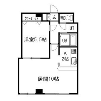 間取図 札幌市営地下鉄南北線/北２４条駅 徒歩10分 3階 築34年