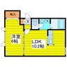 札幌市営地下鉄東豊線/環状通東駅 徒歩14分 2階 築26年 1LDKの間取り