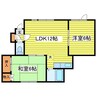 札幌市営地下鉄東豊線/新道東駅 徒歩10分 1階 築35年 2LDKの間取り