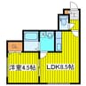札幌市営地下鉄東豊線/環状通東駅 徒歩1分 3階 築17年 1LDKの間取り