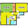 札幌市営地下鉄東豊線/元町駅 徒歩30分 2階 築39年 2LDKの間取り