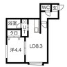 札幌市営地下鉄東豊線/環状通東駅 徒歩8分 2階 築29年 1LDKの間取り
