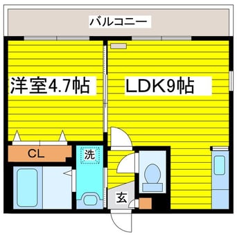 間取図 アズライトＮ17