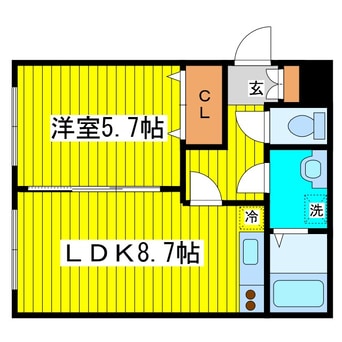 間取図 アビタ元町