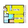 札幌市営地下鉄東豊線/東区役所前駅 徒歩9分 4階 築19年 1LDKの間取り