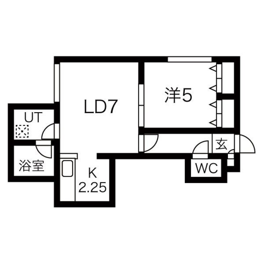 間取図 札幌市営地下鉄東豊線/東区役所前駅 徒歩3分 3階 築19年