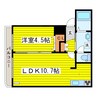 札幌市営地下鉄東豊線/環状通東駅 徒歩6分 3階 築19年 1LDKの間取り