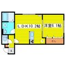 札幌市営地下鉄東豊線/環状通東駅 徒歩12分 3階 築10年 1LDKの間取り