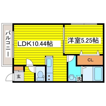 間取図 Gare de coco