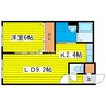パティオN9 1LDKの間取り