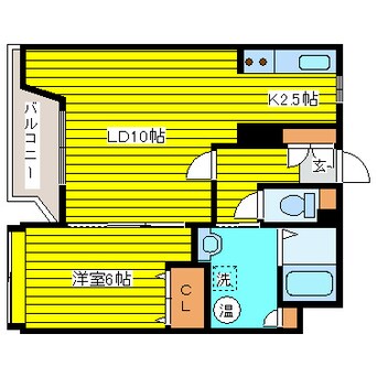 間取図 札幌市営地下鉄東豊線/北１３条東駅 徒歩9分 3階 築22年