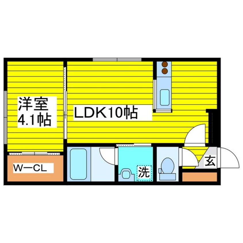 間取図 札幌市営地下鉄東豊線/東区役所前駅 徒歩3分 4階 築9年