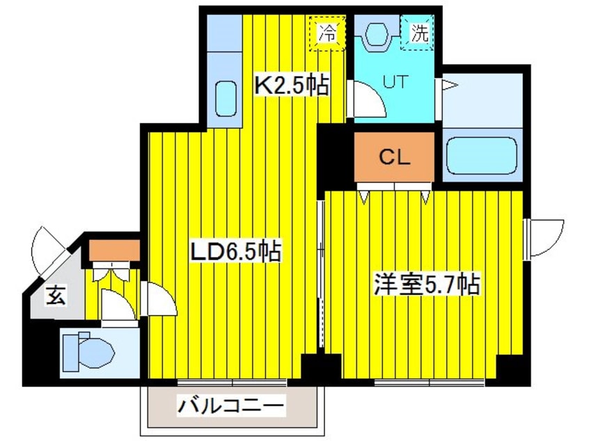 間取図 ミレニアム南麻生