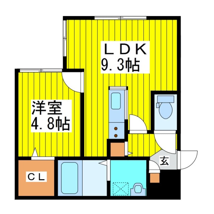 間取図 プランドールL