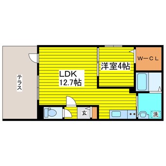 間取図 ブルーイング北7条
