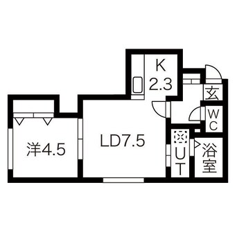 間取図 ヴィバーチェ麻生