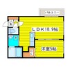 MODE-AFFECTION・N33 1LDKの間取り