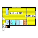 セルマ元町の間取図