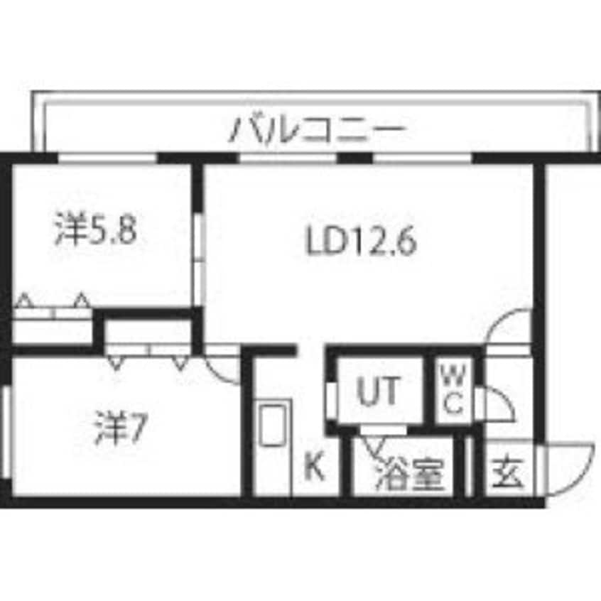 間取図 フォーレスト元町