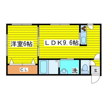 間取図 ロワ・コピーヌ