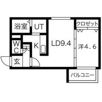 間取図 アルセンＮ２６