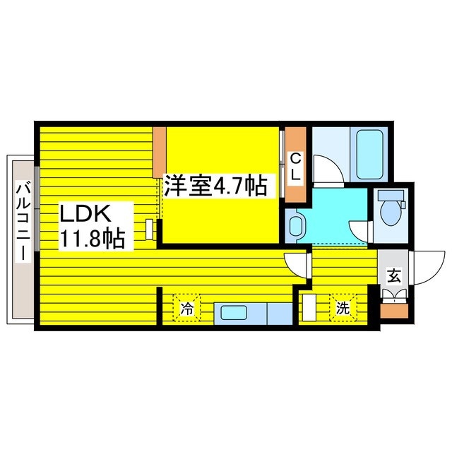 間取り図 藤井ビル北11条II