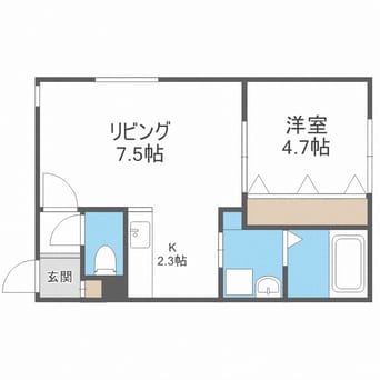間取図 STEADY STATE Motomachi