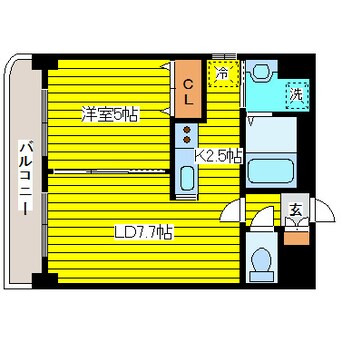 間取図 メープル元町