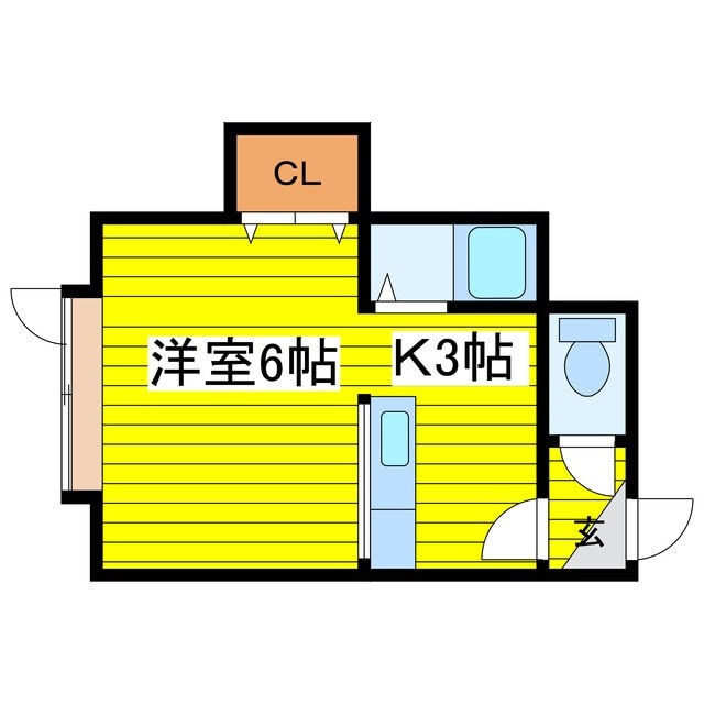 間取り図 ライフステージ北２６条