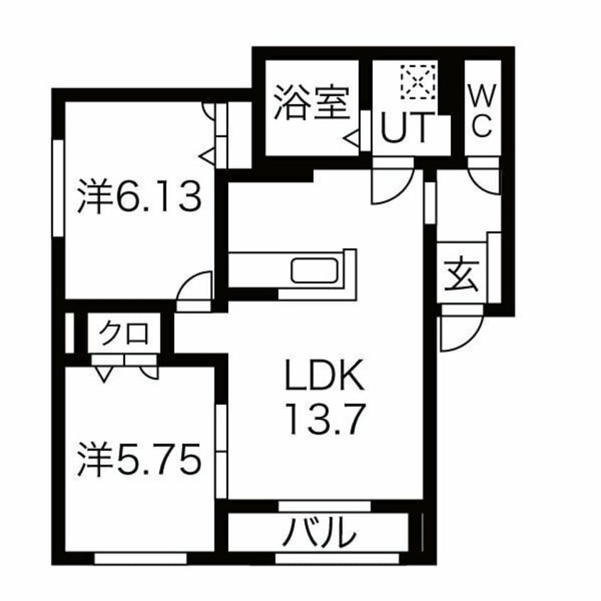 間取図 TIERRA HIRAGISHI