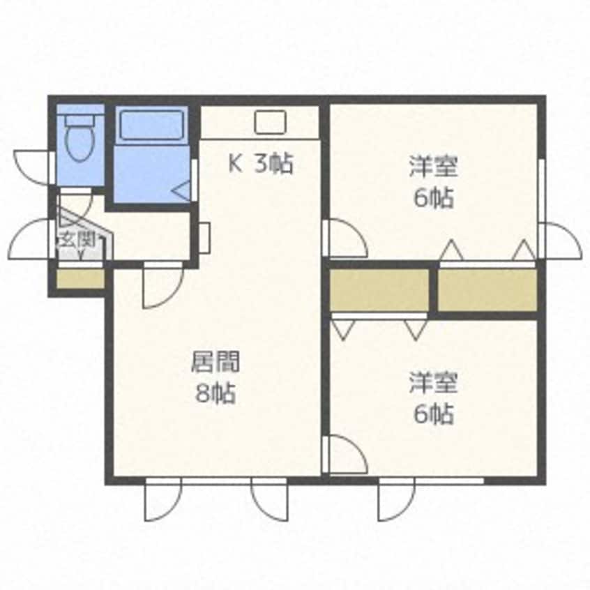 間取図 メゾンルミエール