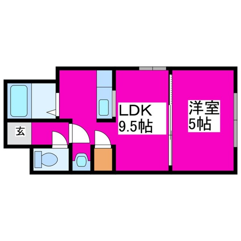 間取図 フェリーチェ