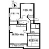 グリターパレス 3LDKの間取り